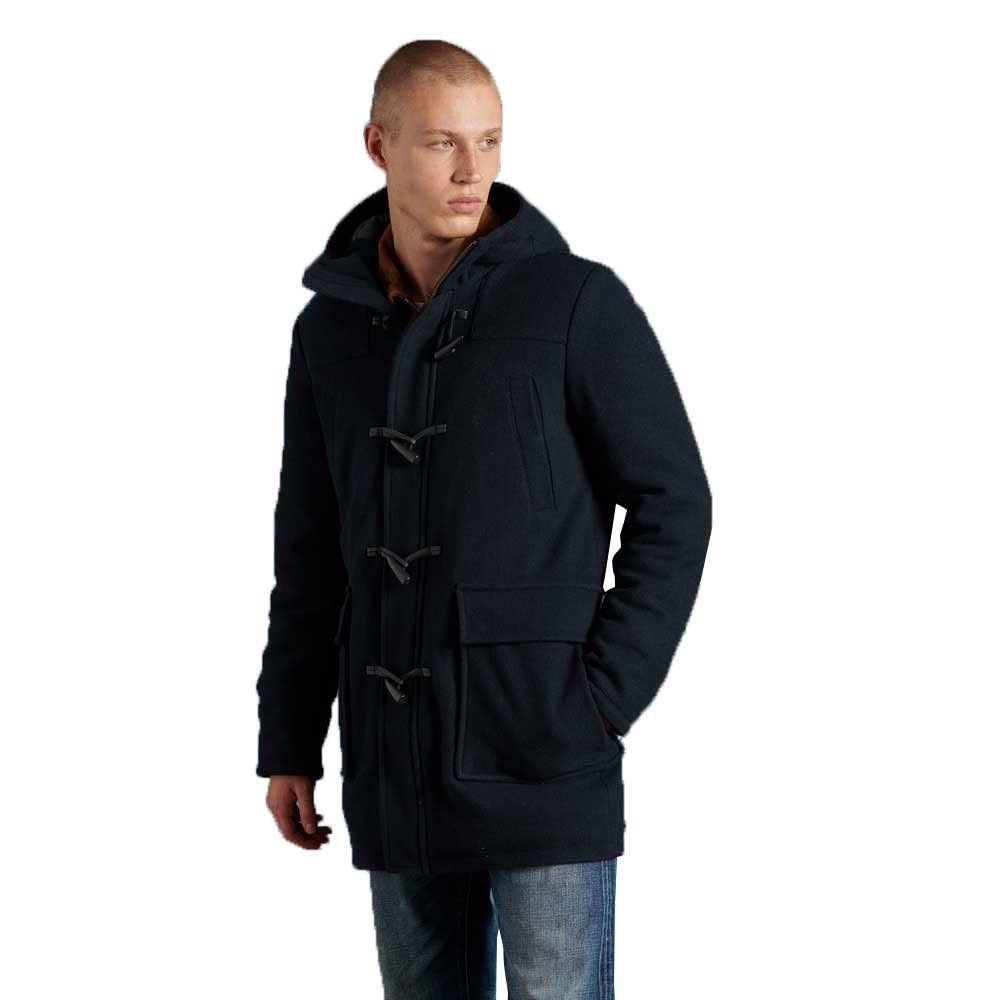 NWT Mens SuperDry Wool Duffle Coat